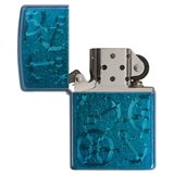Zippo Nautical Cerulean Pocket Lighter 29251