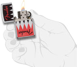 Zippo Fender Argyle Design High Polish Chrome 29309