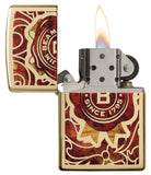 Zippo Jim Beam Since 1795 High Polish Brass 29319