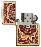Zippo Jim Beam Since 1795 High Polish Brass 29319