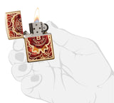 Zippo Jim Beam Since 1795 High Polish Brass 29319