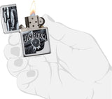 Zippo Jim Beam Barrels High Polish Chrome 29324