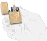 Zippo Grunge Skull Gold Dust 29401