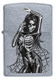 Zippo Sexy Skeleton Street Chrome 29403