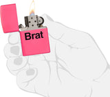 Zippo Brat Neon Pink 29405