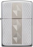 Zippo Diamond Grill High Polish Chrome 29424