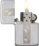 Zippo Diamond Grill High Polish Chrome 29424