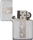 Zippo Diamond Grill High Polish Chrome 29424
