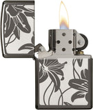 Zippo Lily Black Ice 29426