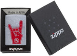 Zippo Foo Fighters Street Chrome Pocket Lighter 29476