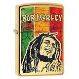 Zippo Bob Marley Reggae Vibes High Polish Brass 29490