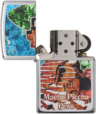 Zippo Machu Picchu Peru High Polish Chrome 29496