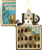 Zippo Roman Colosseum High Polish Brass 29497