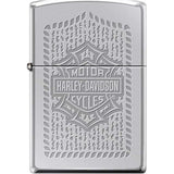 Zippo Harley-Davidson Logo High Polish Chrome Lustre 29506