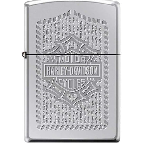 Zippo Harley-Davidson Logo High Polish Chrome Lustre 29506
