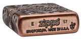 Zippo Gears Armor Antigue Copper Multicut 29523