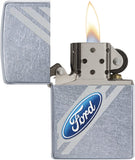 Zippo Angled Ford Logo Street Chrome 29577