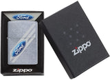 Zippo Angled Ford Logo Street Chrome 29577