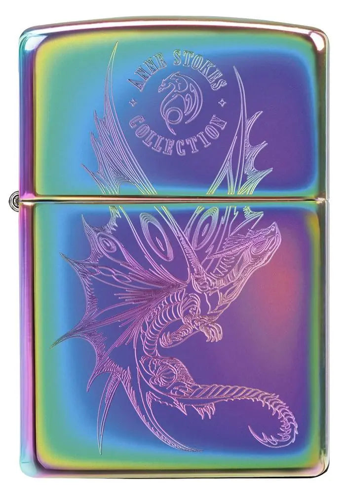 Zippo Anne Stokes Dragon Spectrum Pocket Lighter 29586 – Real Guts