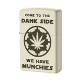 Zippo Cream Matte Dank Side Pocket Lighter 29590