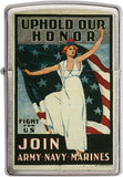 Zippo Uphold Your Honor Pocket Lighter 29599