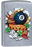 Zippo Lucky Tattoo Pocket Lighter 29604