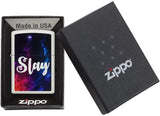 Zippo Slay White Matte 29620