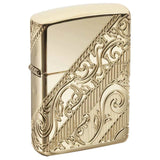 Zippo 2018 Collectible of the Year Gold Plated Armor 29653