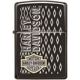 Zippo Harley Davidson Two Tone Laser & Logo 29659