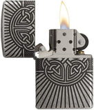 Zippo Armor Celtic Cross Design 29667