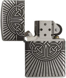 Zippo Armor Celtic Cross Design 29667