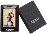 Zippo Mazzi Dragon Girl Brass 29668