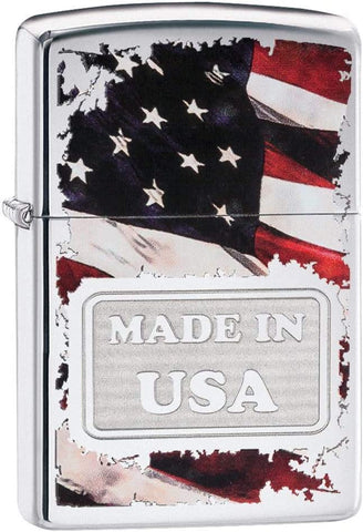 Zippo Made in USA High Polish Chrome 29679