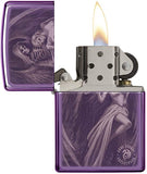 Zippo High Polish Purple Anne Stokes 29717