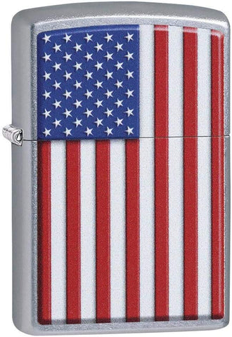 Zippo Patriotic Street Chrome 29722