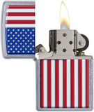 Zippo Patriotic Street Chrome 29722
