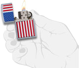 Zippo Patriotic Street Chrome 29722
