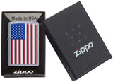 Zippo Patriotic Street Chrome 29722