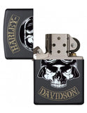 Zippo Harley-Davidson Black Matte Windproof Lighter 29738