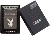 Zippo Playboy Bunny Black Ice 29778