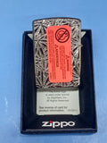 Zippo Unisex Leaves Black Ice 29834