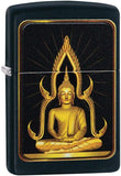 Zippo Black Matte Buddha 29836