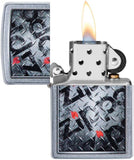 Zippo Diamond Plate Design 29838
