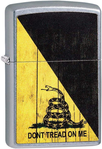 Zippo Don't Tread on Me Street Chrome 29842
