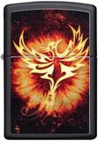 Zippo Phoenix Design Black Matte 29866
