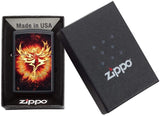 Zippo Phoenix Design Black Matte 29866