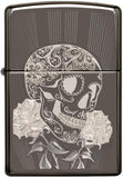 Zippo Fancy Skull Black Ice 29883