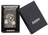 Zippo Fancy Skull Black Ice 29883