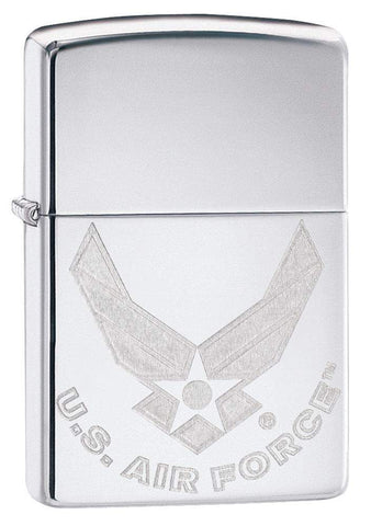 Zippo U.S. Air Force High Polish Chrome 29887