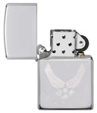 Zippo U.S. Air Force High Polish Chrome 29887